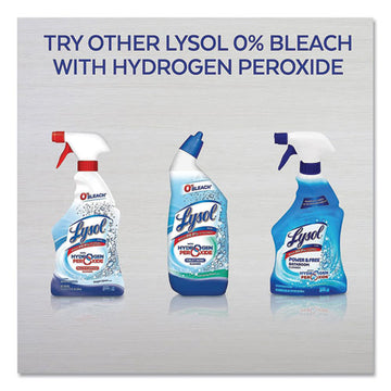 LYSOL® Brand Bathroom Cleaner With Hydrogen Peroxide, Cool Spring Breeze, 22 Oz Trigger Spray Bottle freeshipping - TVN Wholesale